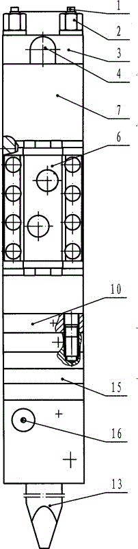 一种分体式冲击钻的制作方法