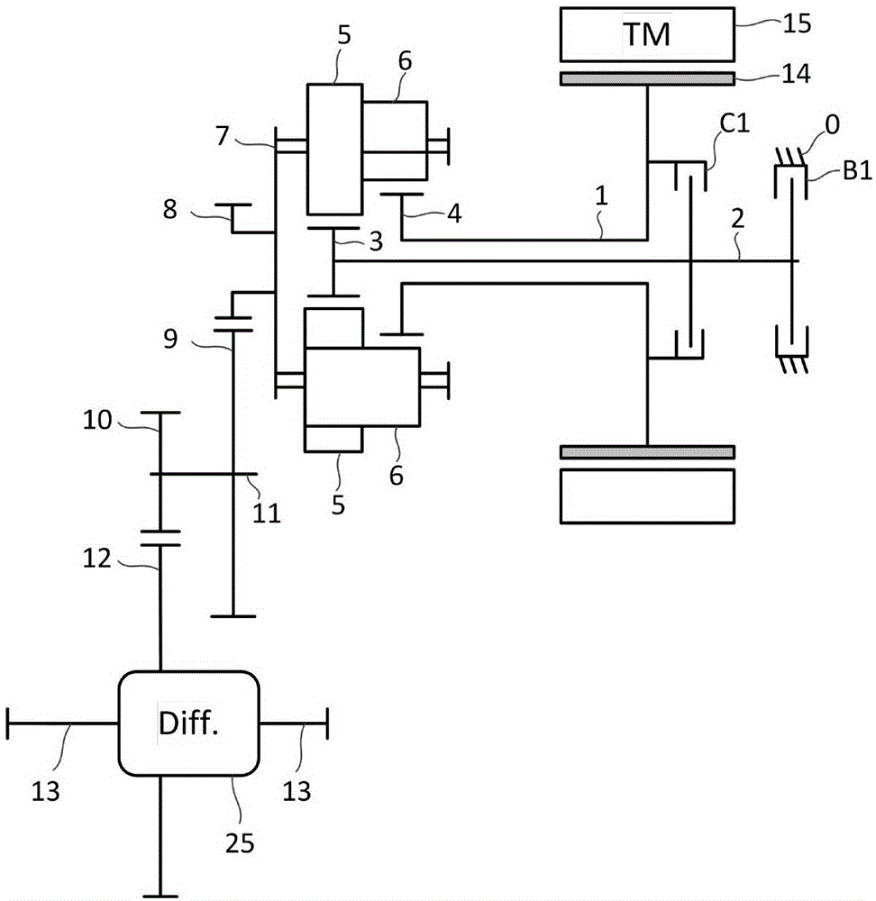 一种两档电驱动传动装置的制作方法