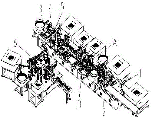一种玻珠齿轮箱注油器的组装机的制作方法