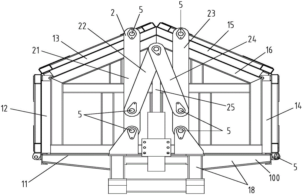 折叠式车厢的制作方法