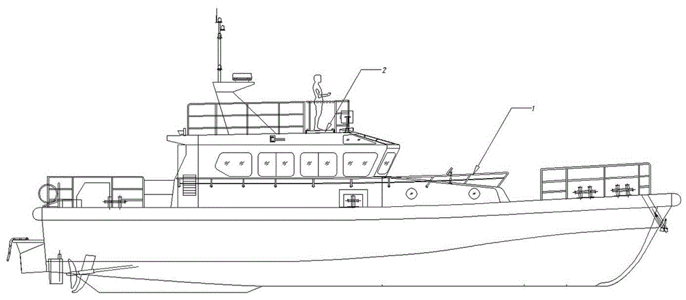 一种具有多种登船方式的引航艇的制作方法