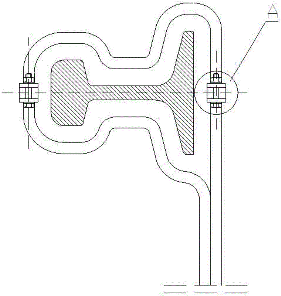 分体式重轨感应加热器的制作方法