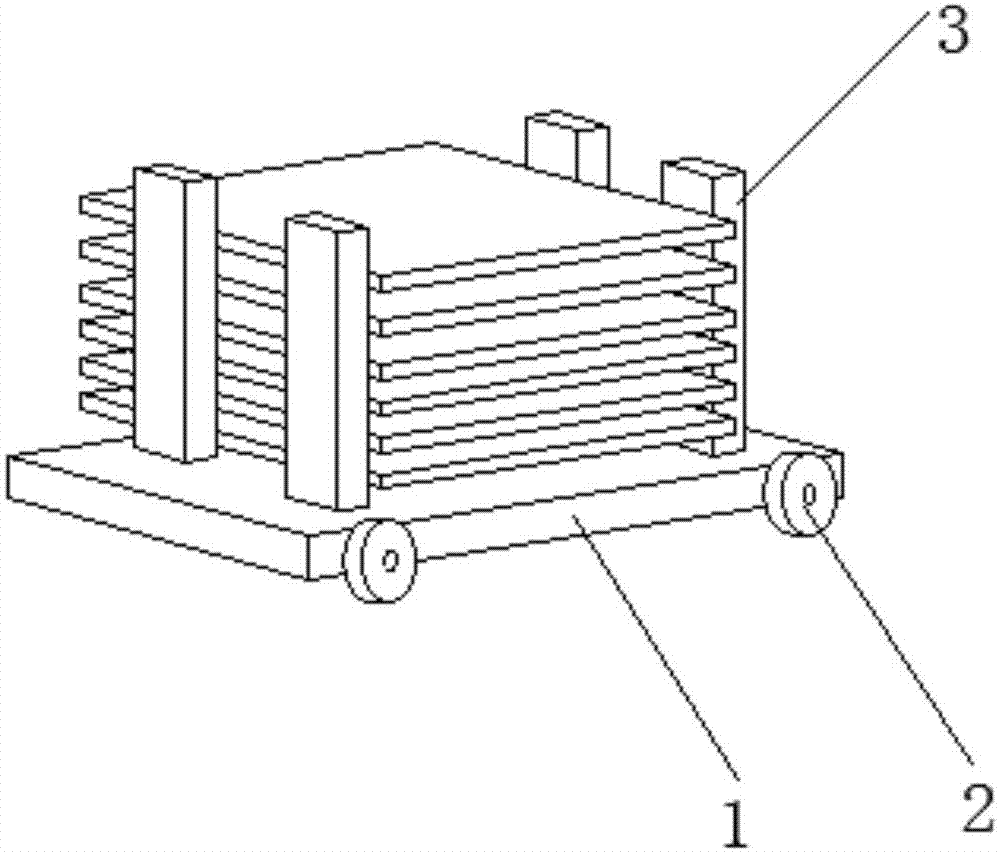 木塑板运输装置的制作方法