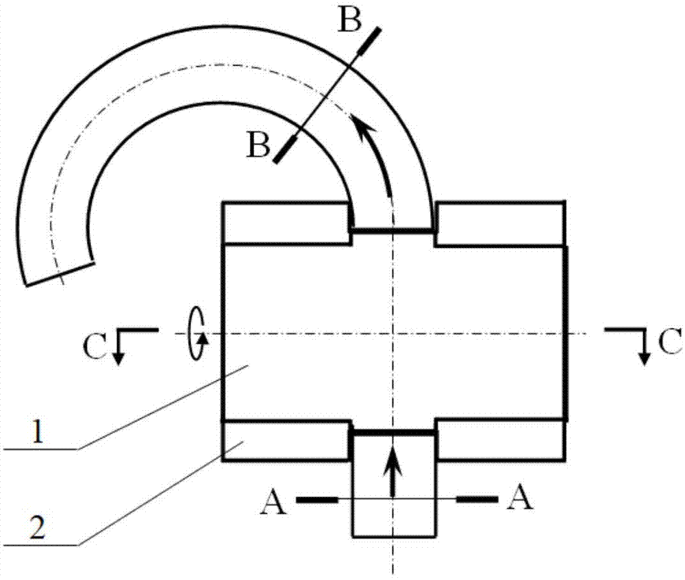 一种等厚度圆弧类零件的辊压面内连续弯曲成形方法与流程