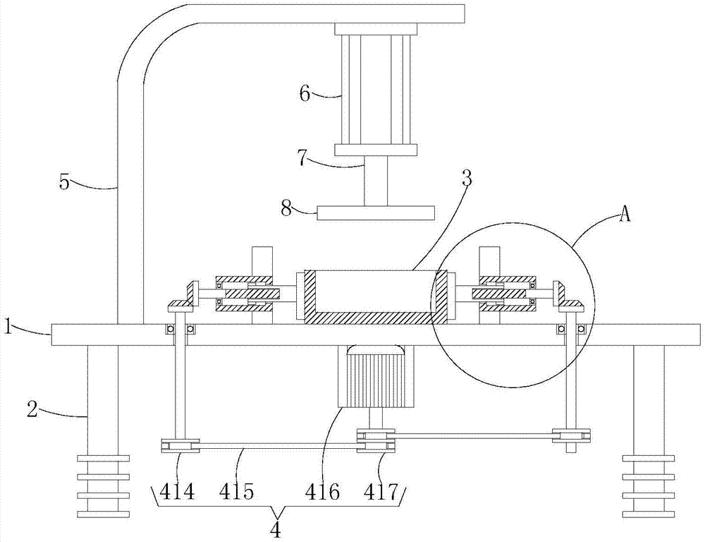 一种便于更换模具的锻压机的制作方法