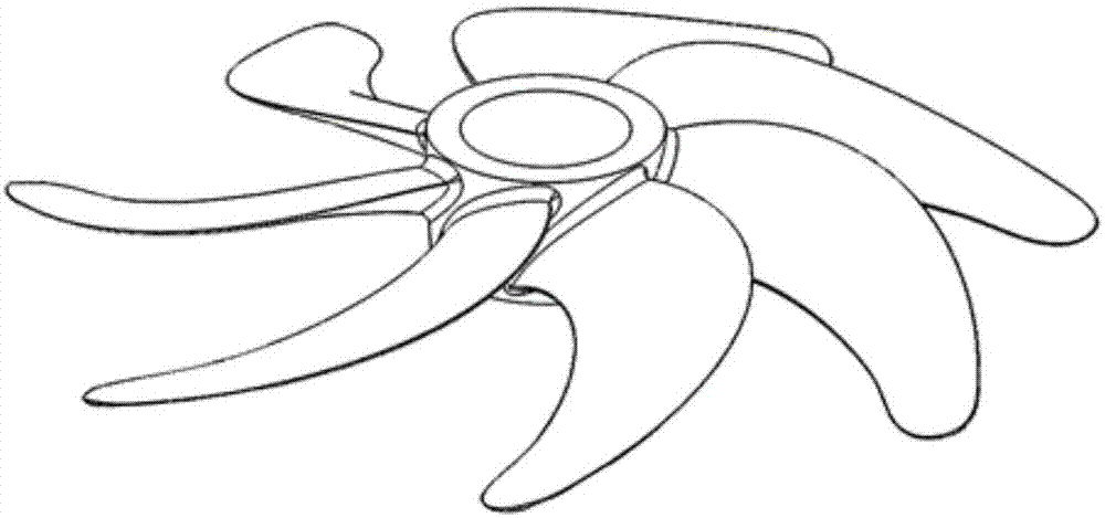 一种螺旋桨铸型结构的制作方法