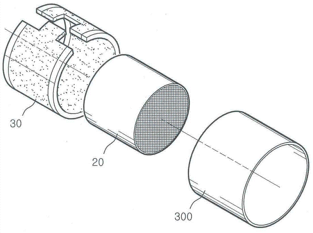 制造催化转化器的插入装置的制作方法