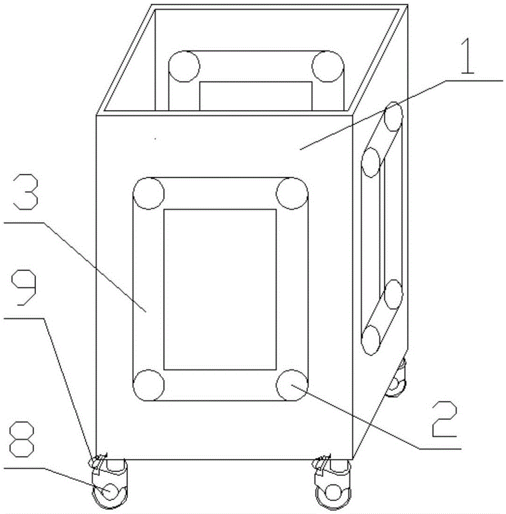 一种ODF配线机柜的制作方法