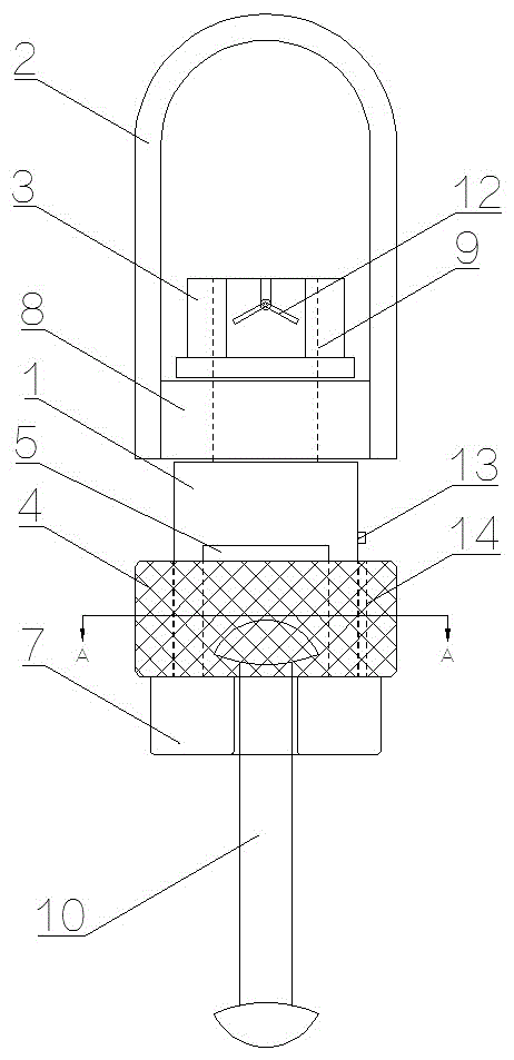 一种悬式绝缘子串接头的制作方法