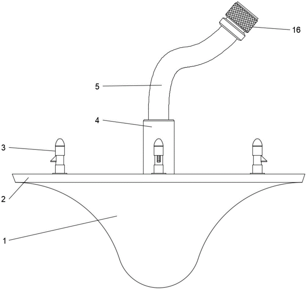 室内信号分布系统用的小型吸顶天线的制作方法