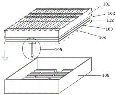 一种用于广场地面的太阳电池组件的制作方法
