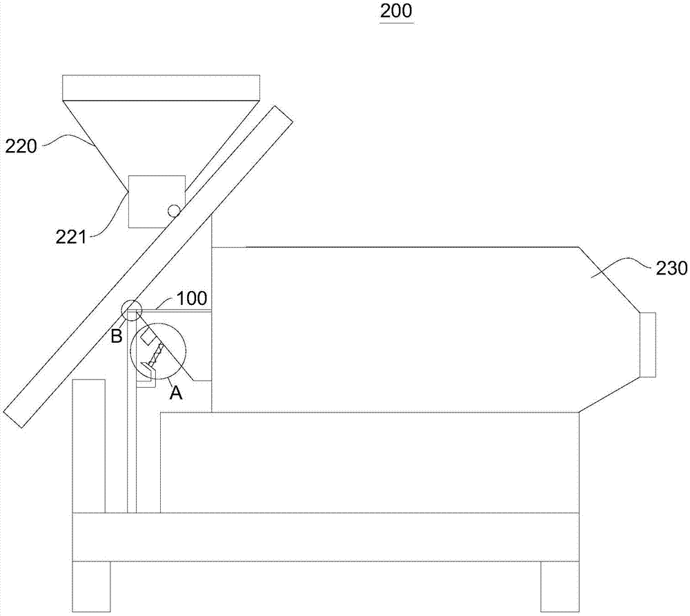 一种料斗及搅拌机的制作方法