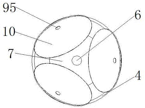 一种三件套式行星架太阳镜镀膜伞的制作方法