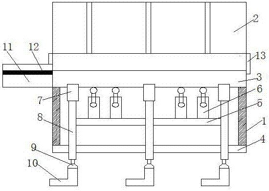 一种布料印染去水设备的制作方法