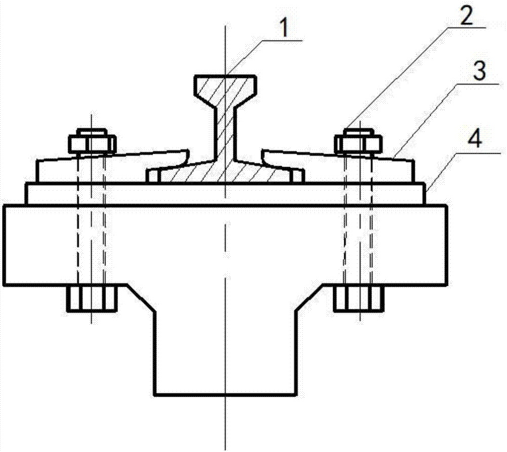 一种双梁桥式起重机轨道修复结构的制作方法