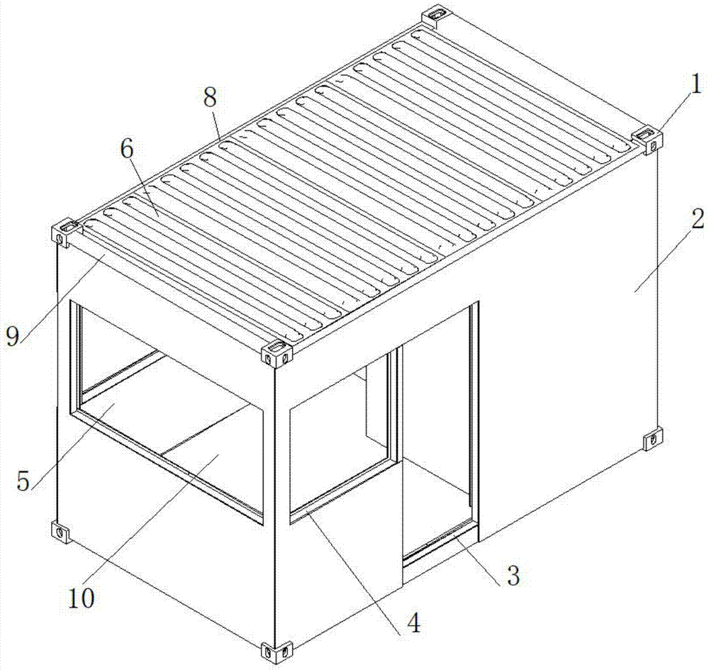 一种箱式钢结构集成房屋的制作方法