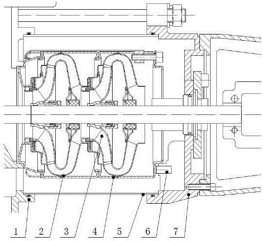 导流部件压紧弹簧垫及其立式多级泵的制作方法