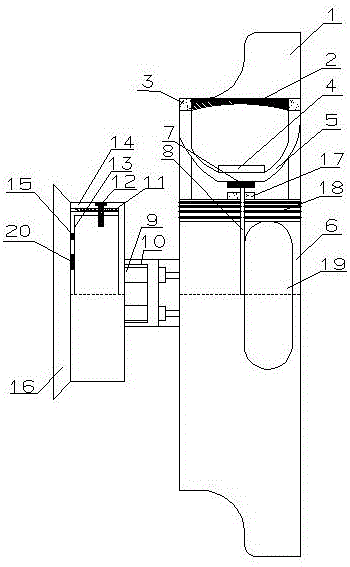 一种LED双向壁灯的制作方法