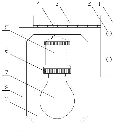 一种户外防水壁灯的制作方法