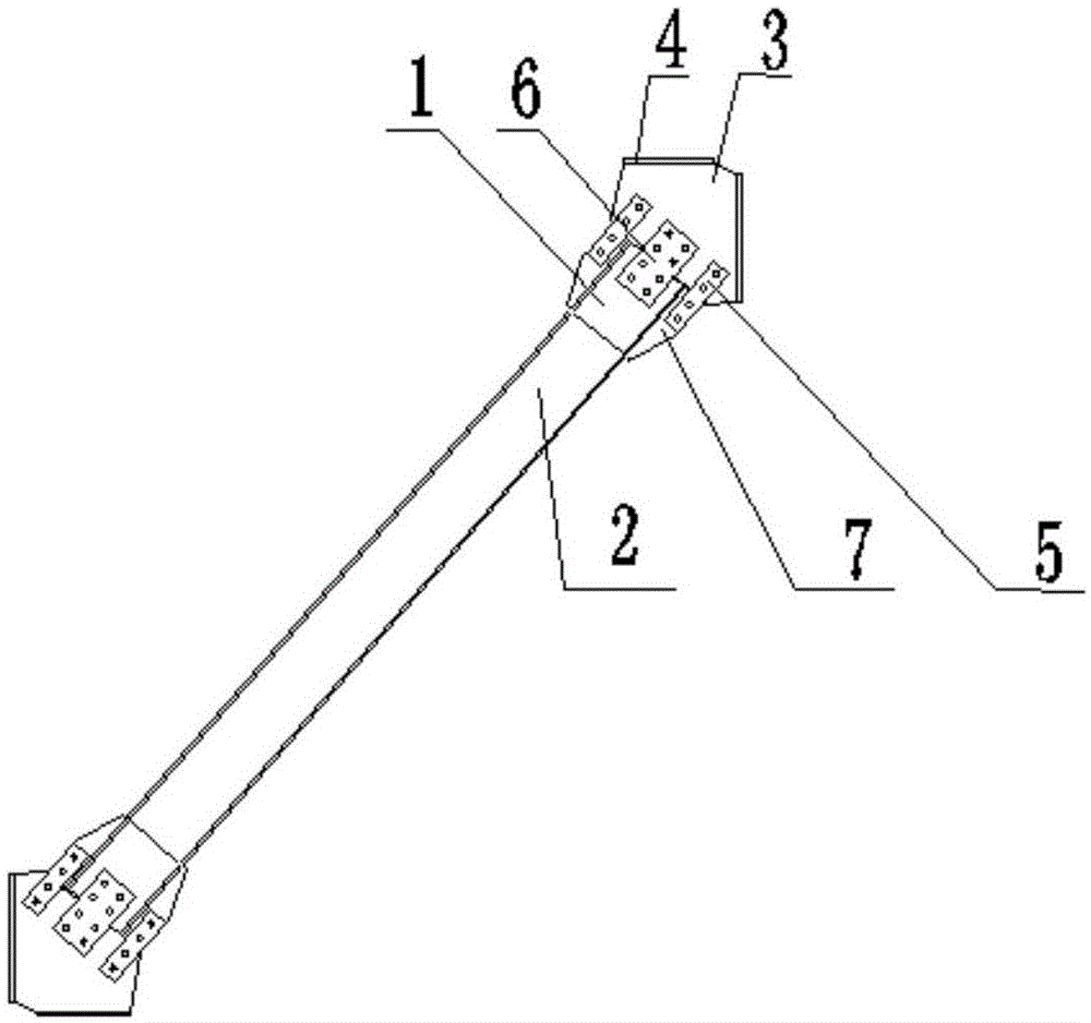 一种锅炉钢架垂直支撑连接节点装置的制作方法