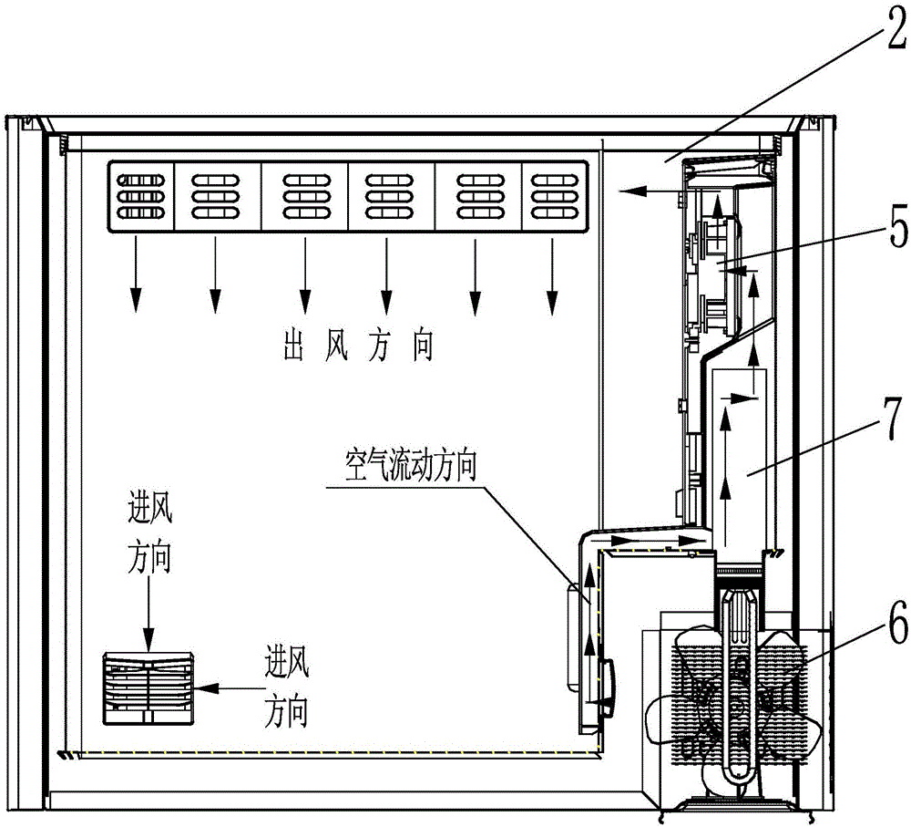 一种半导体制冷风冷冷柜的制作方法