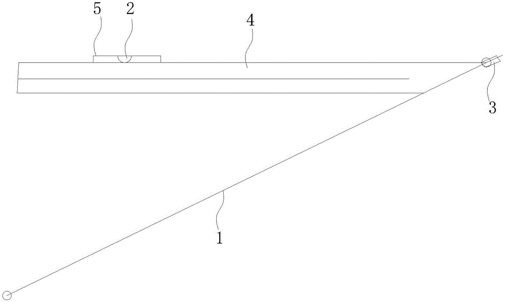 一种测量立柱倾斜度角尺的制作方法