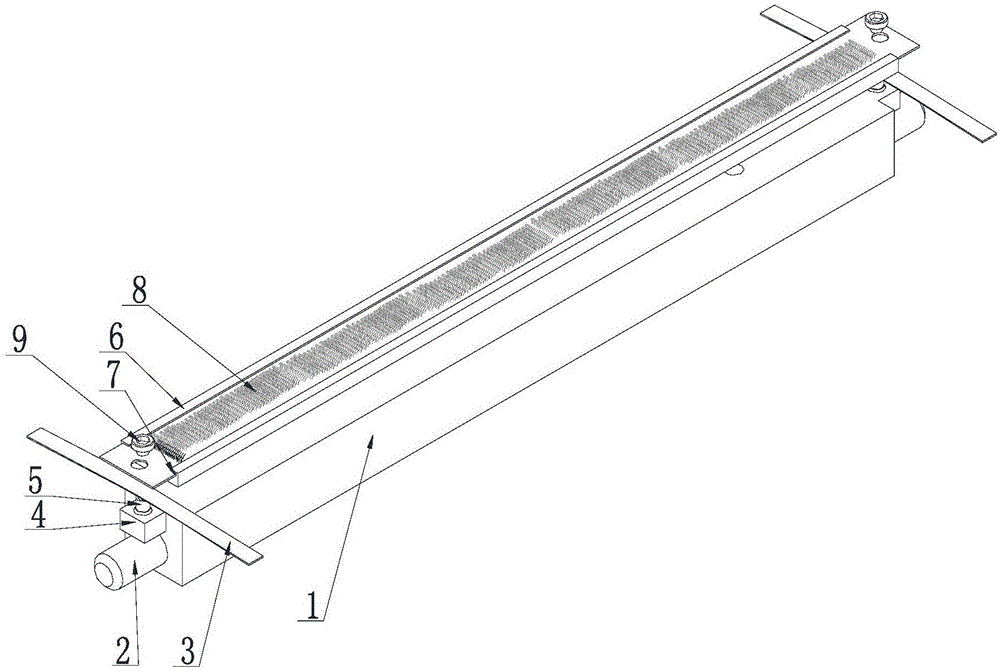 一种摆动自调节式活动盖板梳理装置的制作方法