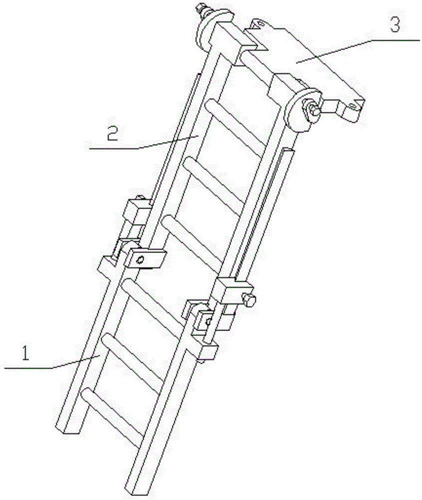 一种折叠式维修用智能爬梯的制作方法