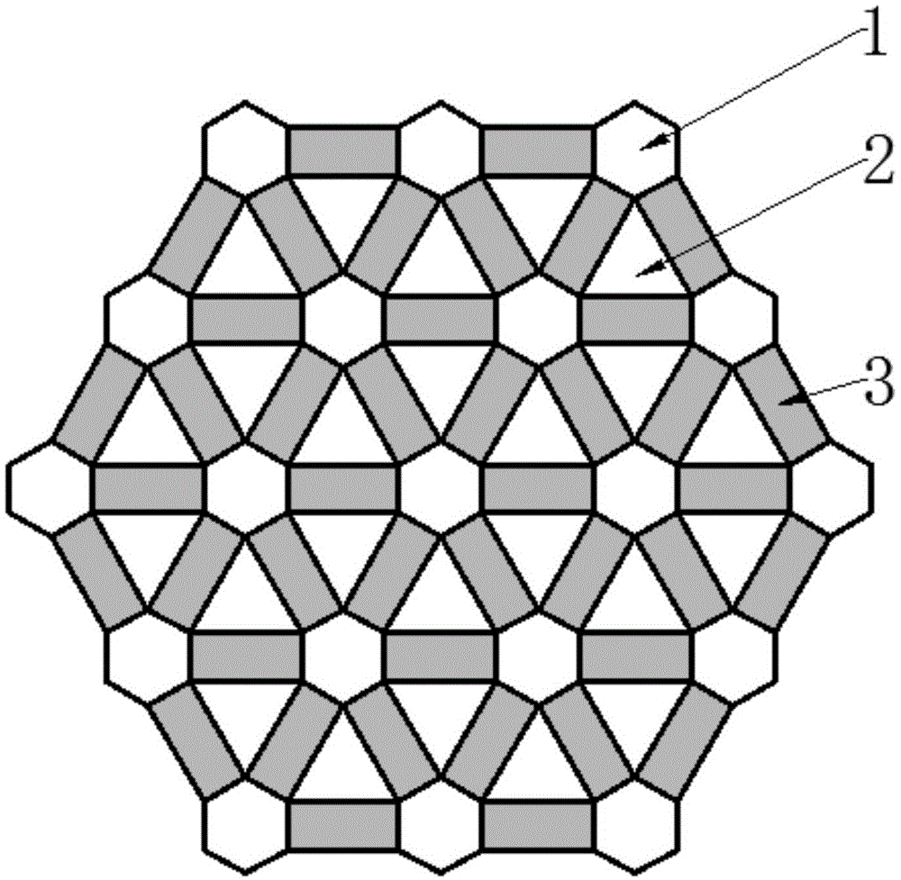 一种颗粒捕集器过滤体的非对称孔道结构的制作方法