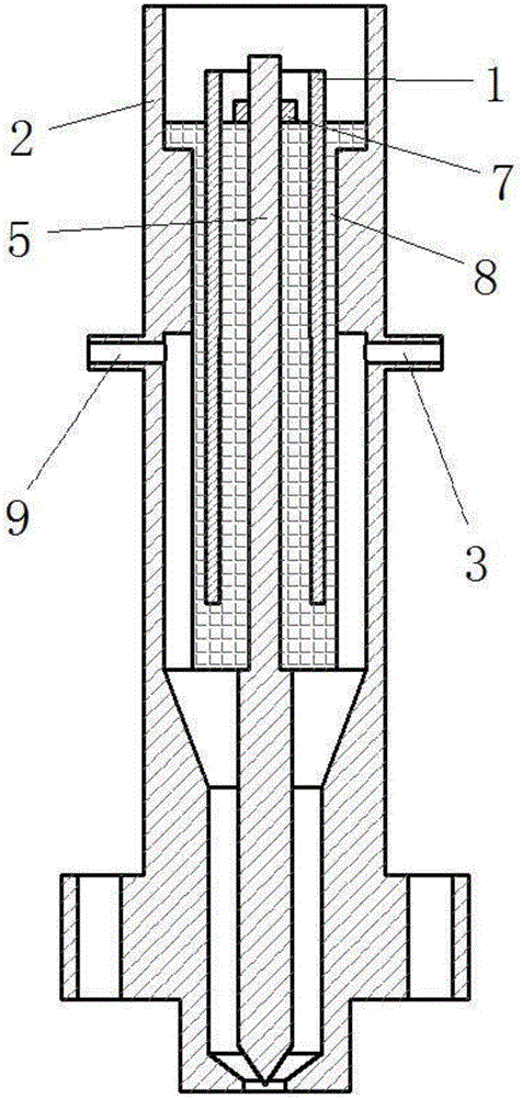 一种具有双进气及双阳极结构的等离子体点火器的制作方法