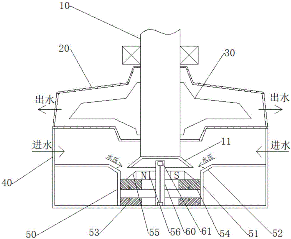 水泵内置水位和流量检测组件及其使用方法与流程