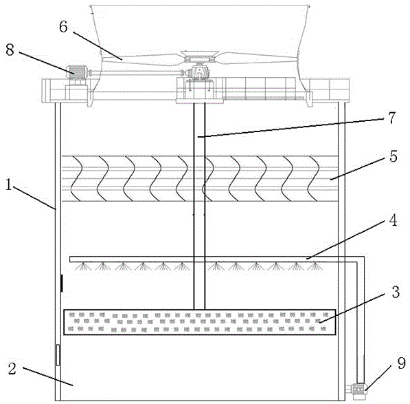 一种节水防白烟复合闭式冷却塔及其控制方法与流程