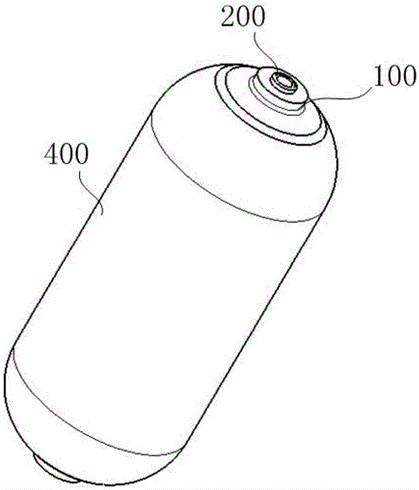 高压复合容器的密封结构及高压复合容器的制作方法