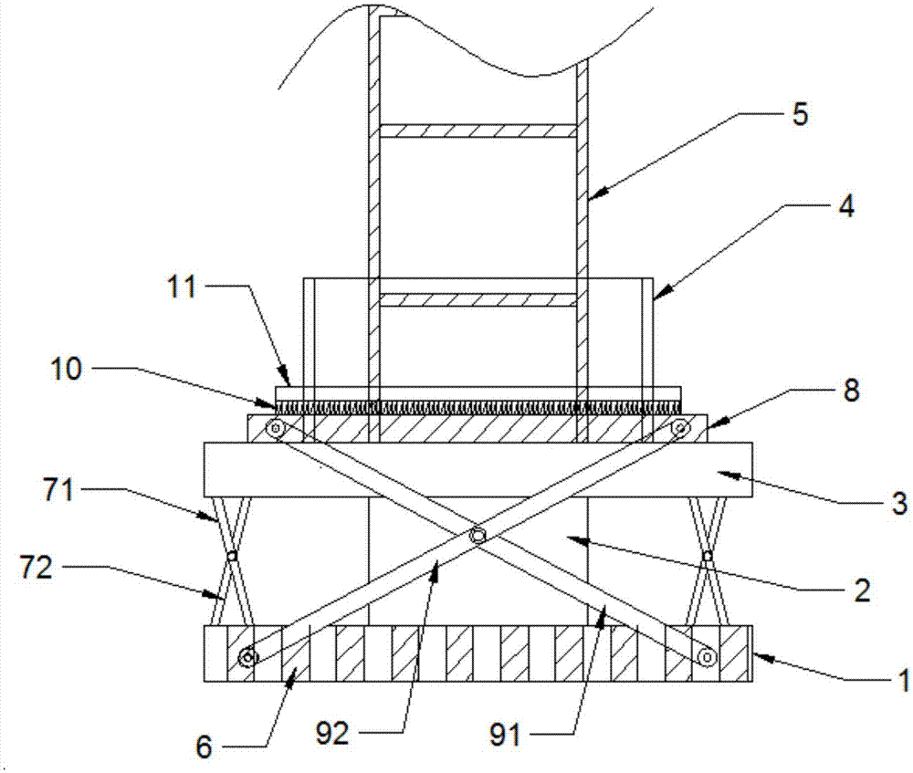 塔吊的便捷式抗风防震机构的制作方法