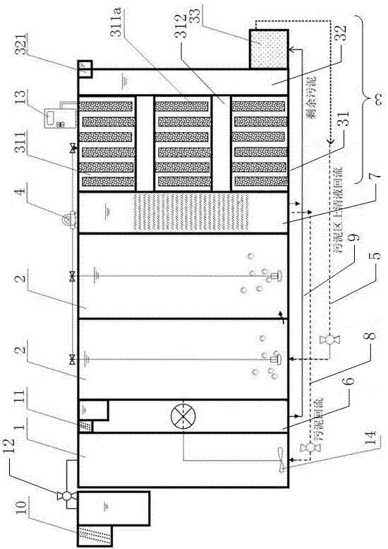 一种A/O联合微电场-Fe/C强化除磷装置及其应用的制作方法