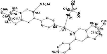 (–)-2-(4′-吡啶基)-4,5-蒎烯-吡啶手性银配合物及其制备方法与流程