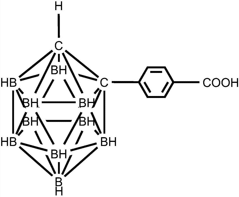 一种单取代碳硼烷芳酸衍生物及其制备方法和应用与流程