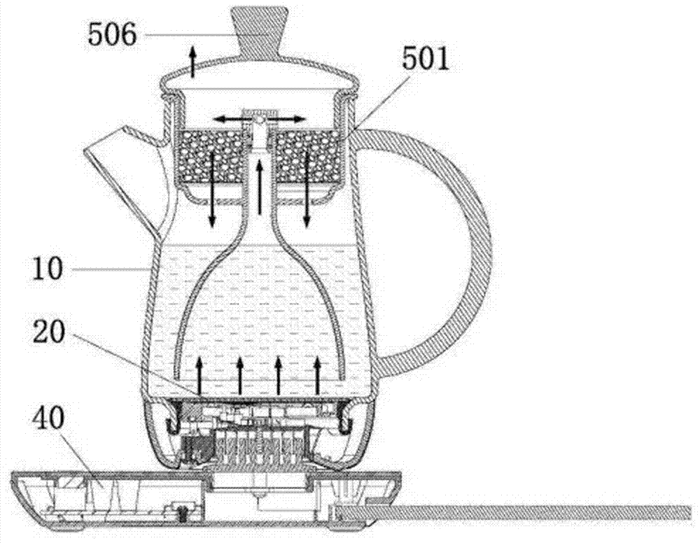 一种蒸茶器及带有蒸茶器的茶具的制作方法