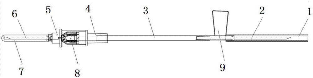 一次性使用防逆流型静脉血样采集针的制作方法