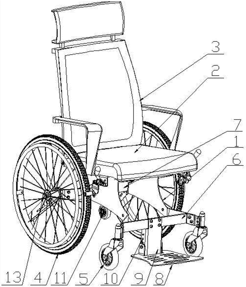 轮椅的制作方法