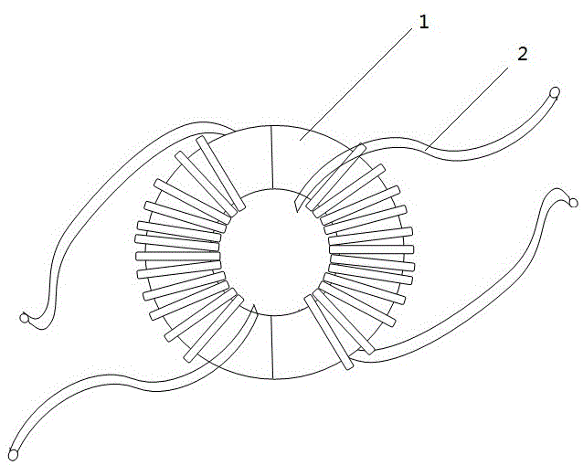 组合式环形变压器的制作方法