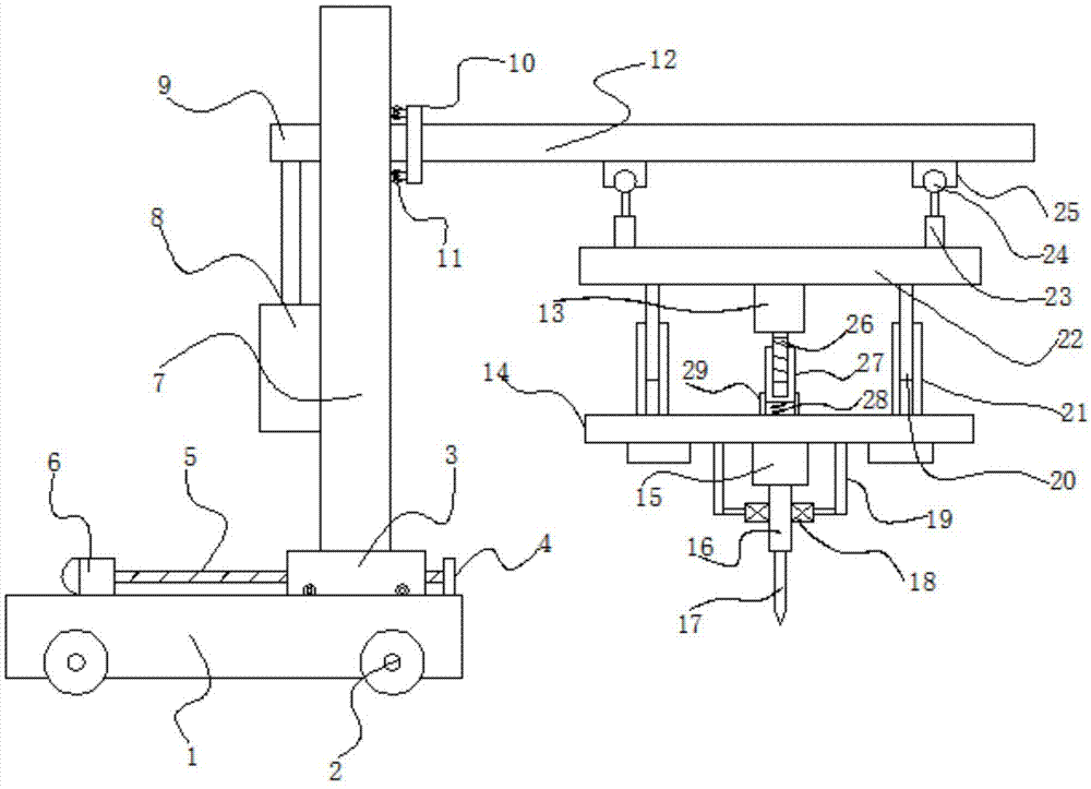 一种桥梁施工旋挖钻机的制作方法