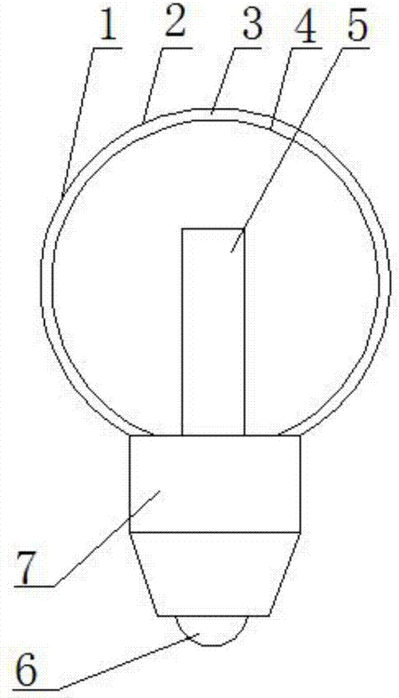 一种高光效LED灯泡的制作方法