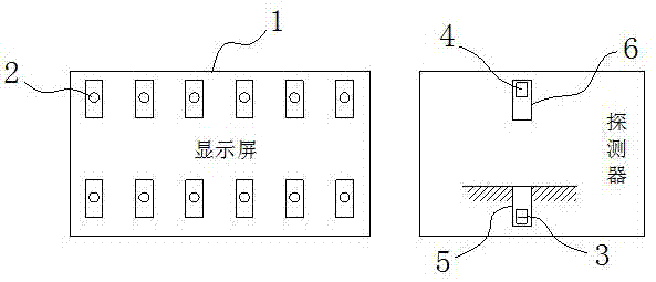 停车场空位指引装置的制作方法