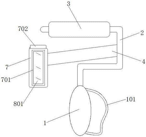 墙面釉涂装工具的制作方法