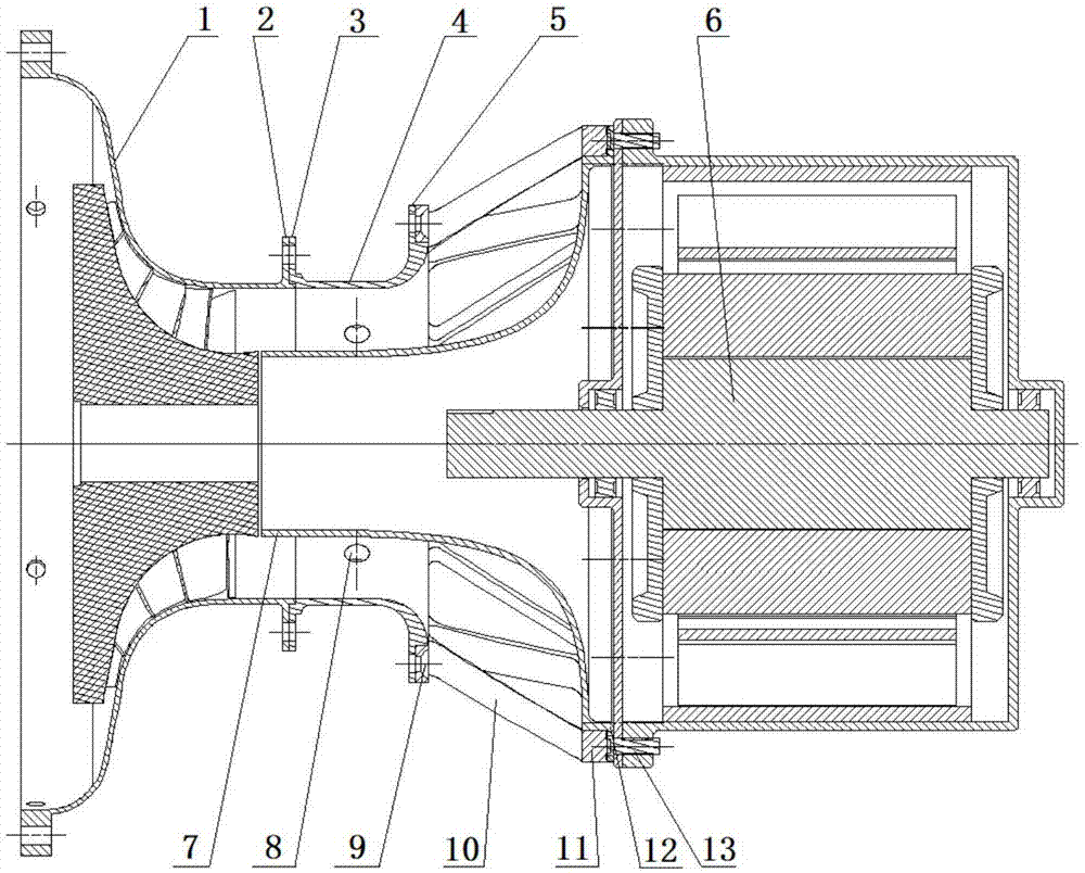 一种微型燃气轮机发电装置的一体化进气道结构的制作方法