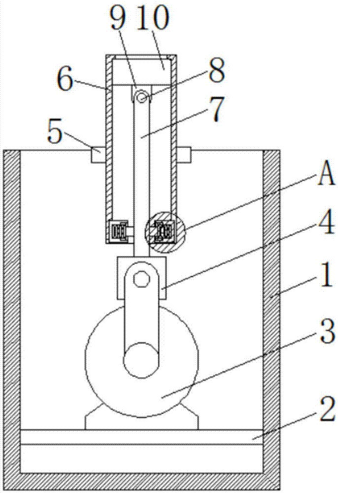 一种活塞式摆动气缸的活塞杆的制作方法