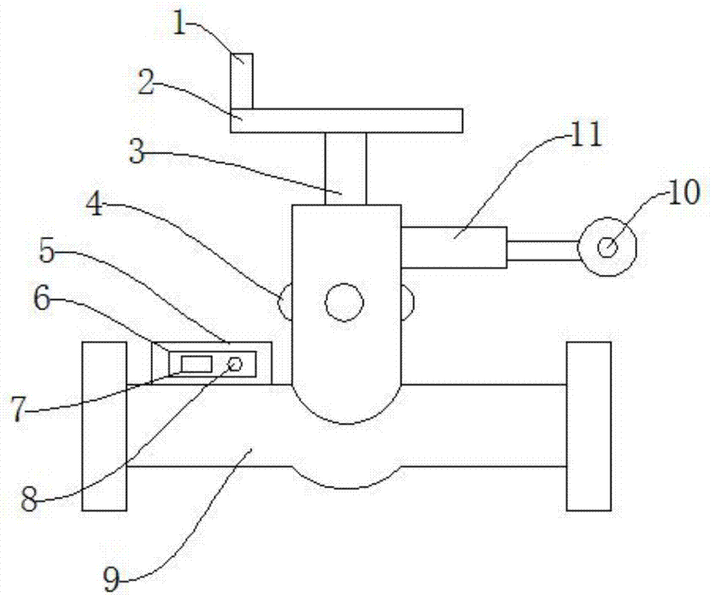 一种机械式锁闭阀门的制作方法