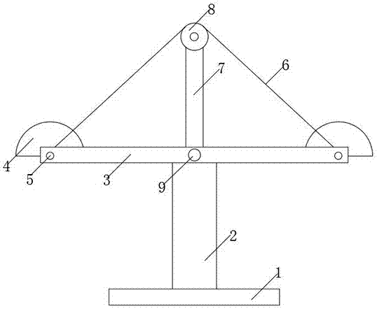一种数学教学用多角度三角形演示装置的制作方法