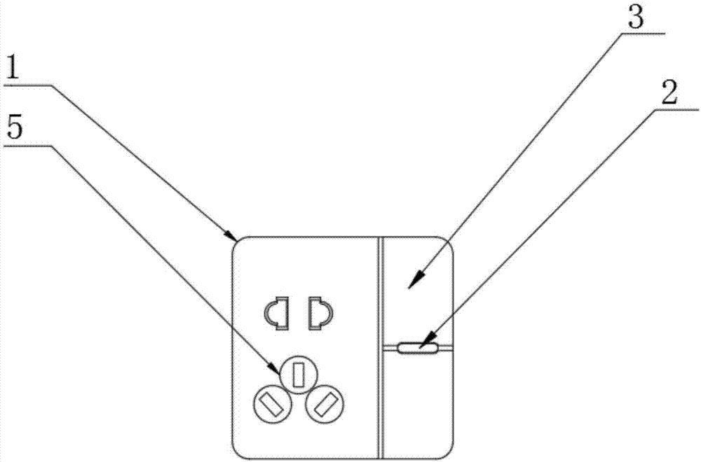 一种警示型带内连接开关的制作方法